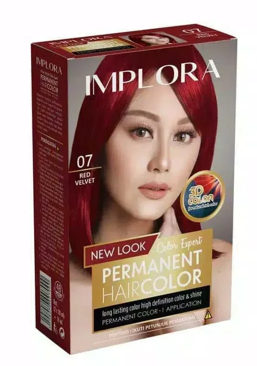 Implora Hair Color 07 Red Velvet