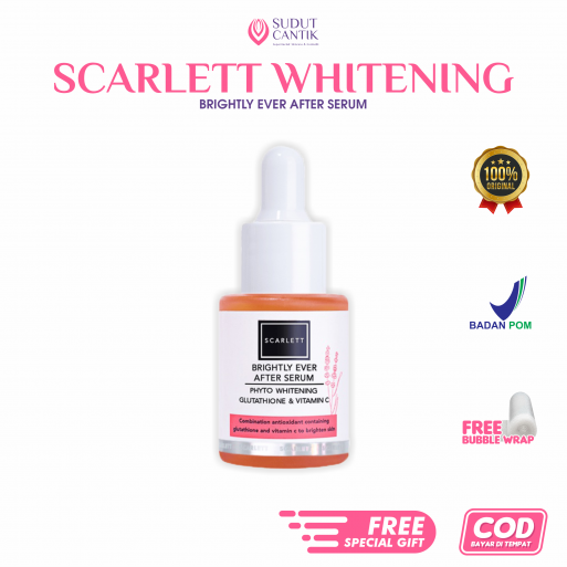 SCARLETT WHITENING BRIGHTLY EVER AFTER SERUM AT WEBSITE SUDUTCANTIKOFFICIAL