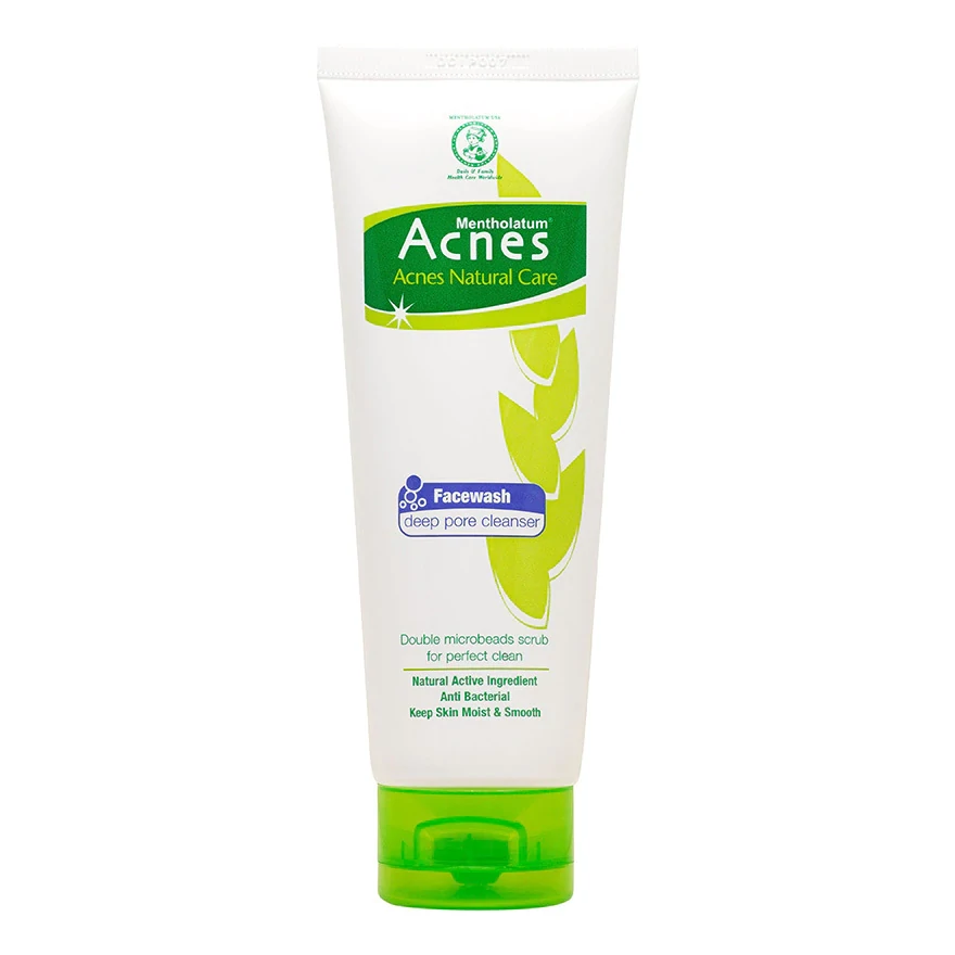 varia acnes facial wash deep cleanser