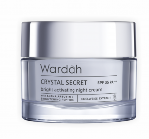 Urutan Pemakaian Wardah Crystal Secret WARDAH CRYSTAL SECRET NIGHT CREAM POT 30GR DI SUDUTCANTIKOFFICIAL