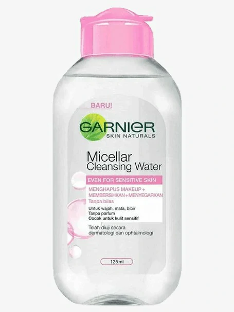 Micellar water garnier pink