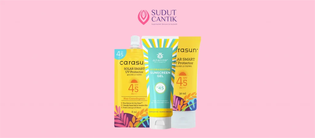 Review carasun vs azarine sunscreen