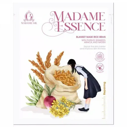 Madame Gie Essence Blanket Mask Rice Bran