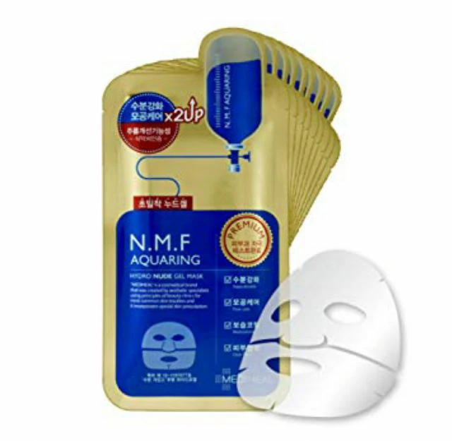 jenis mediheal mask Mediheal sheet mask N.M.F Aquaring Hydro Nude Gel gambar