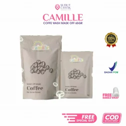 CAMILLE COFFEE WASH MASK OFF 65GR di website Sudut Cantik