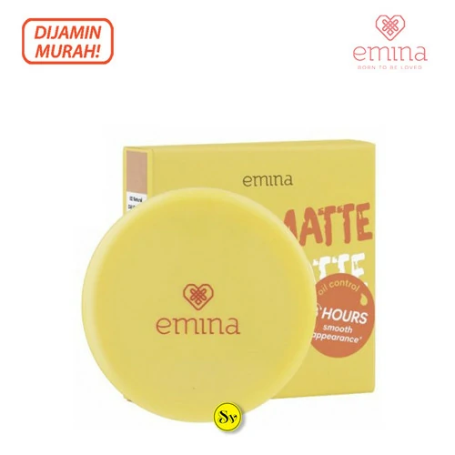 tutorial make up remaja emina EMINA DAILY MATTE COMPACT POWDER 02 NATURAL 11GR