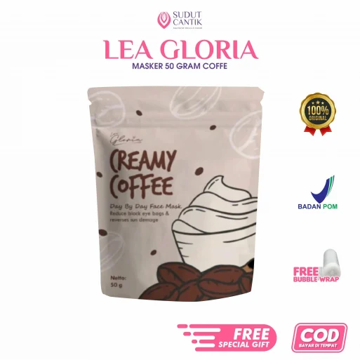 LEA GLORIA MASKER 50 GRAM ICE COFFEE di website Sudut Cantik