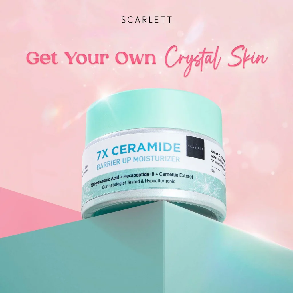 artikel scarlett 7x ceramide moisturizer di website sudut cantik