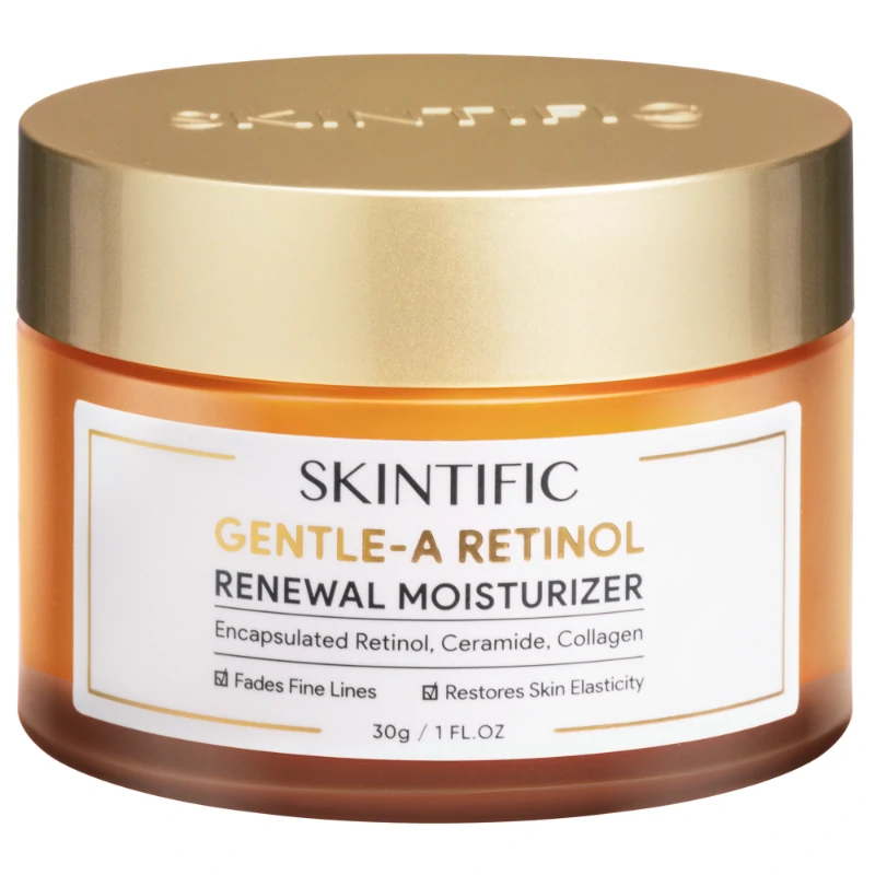 manfaat moisturizer skintific SKINTIFIC GENTLE-A RETINOL RENEWAL MOIST 30GR di website Sudut Cantik