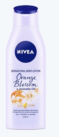 body lotion nivea yang cepat memutihkan kulit nivea sensational body lotion orange blossom & avocado oil