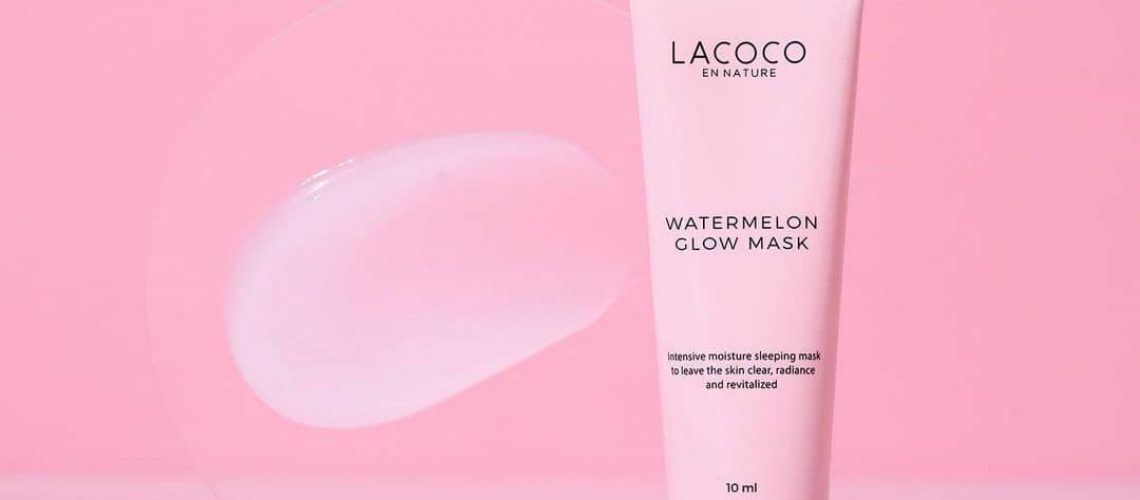 manfaat lacoco watermelon glow mask review lacoco glow mask