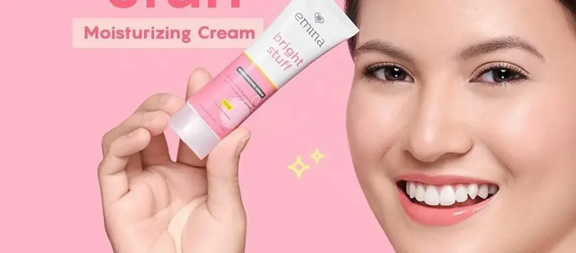 review emina bright moisturizing cream